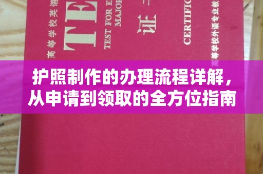 三水护照制作的办理流程详解，从申请到领取的全方位指南